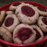 Preserve-filled Thumbprints