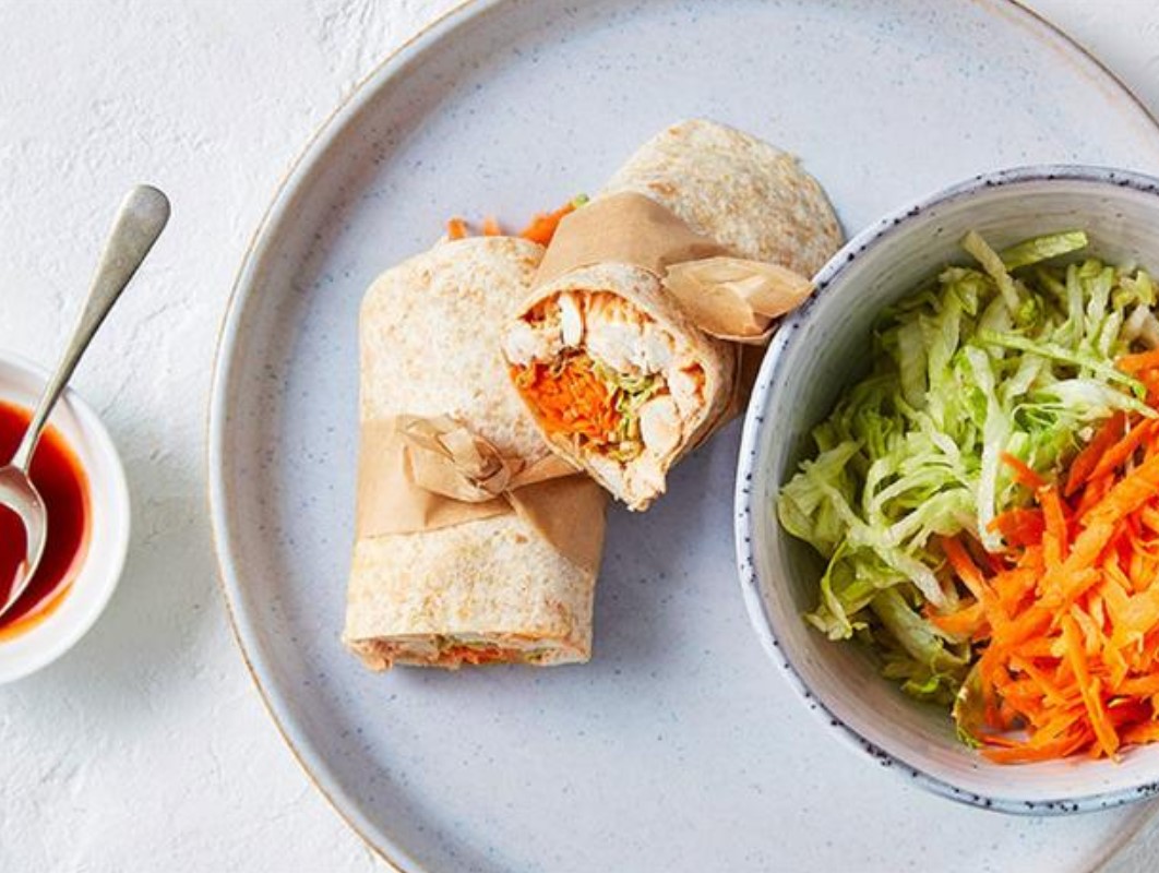 Buffalo chicken wrap