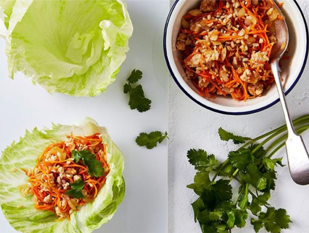 Chicken lettuce cups