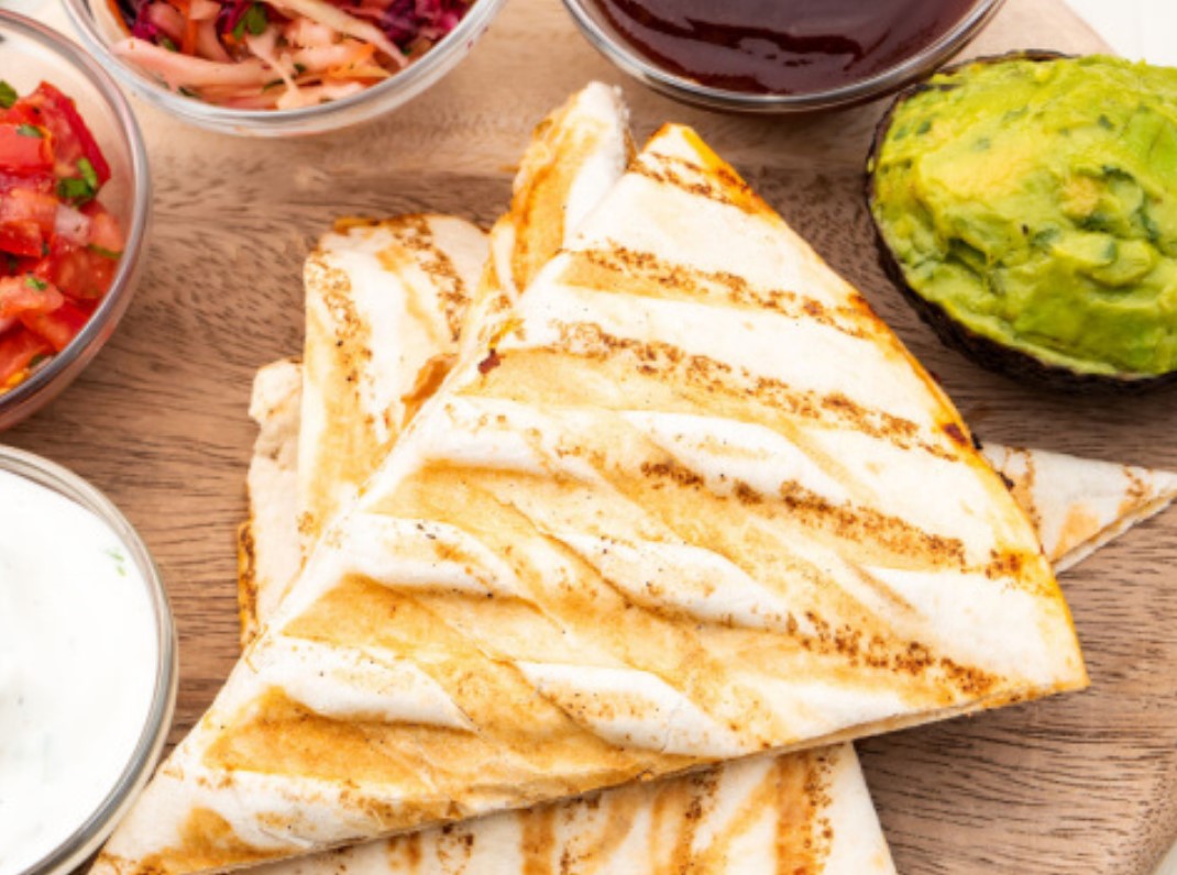 Double cheese quesadilla