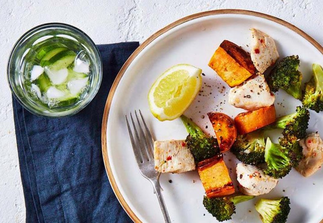 One-pan sweet chili chicken & vegetables