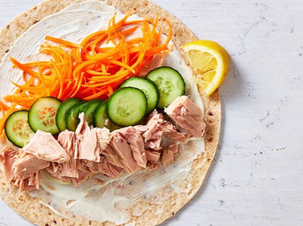 Tuna mayo wrap
