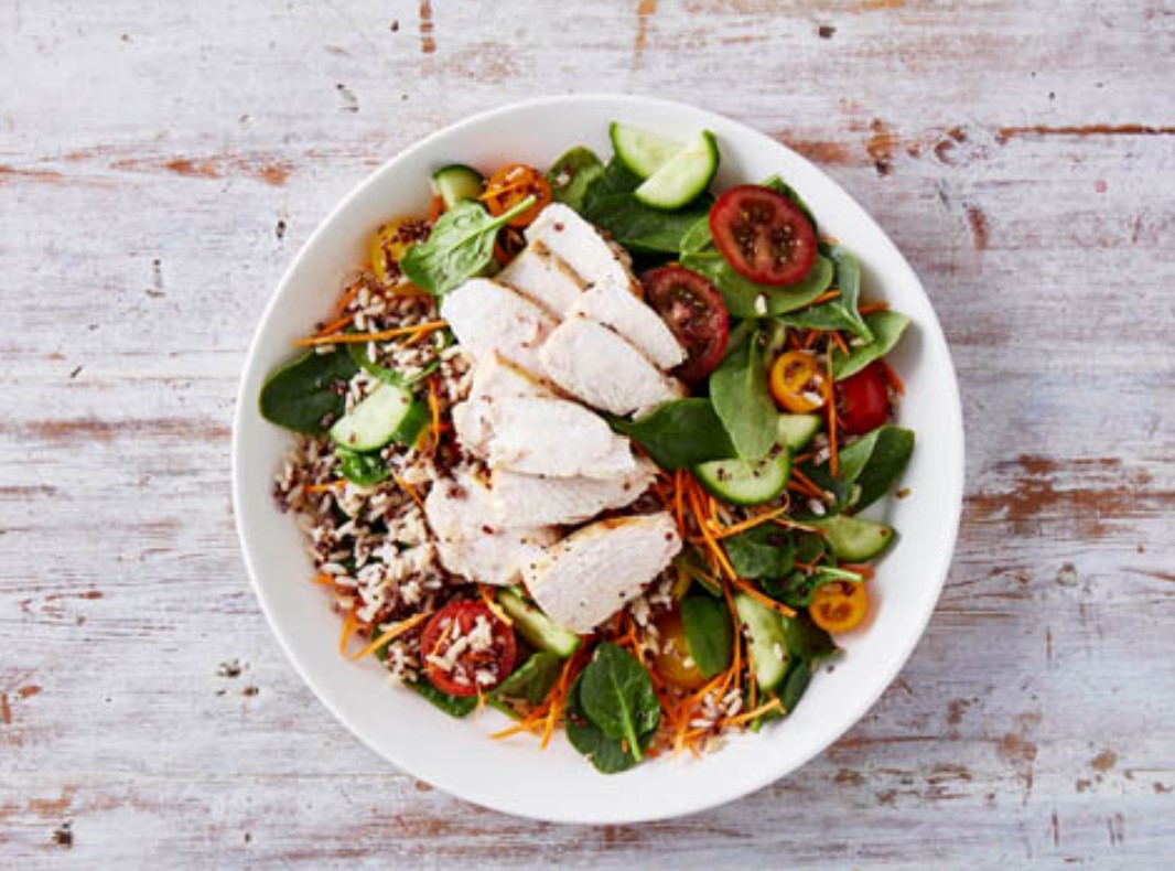 Zesty lemon chicken salad