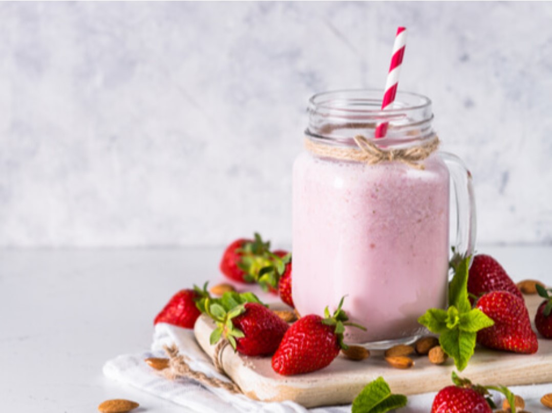 Banana berry smoothie