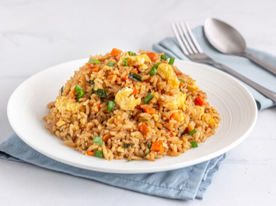 Egg “fried” rice
